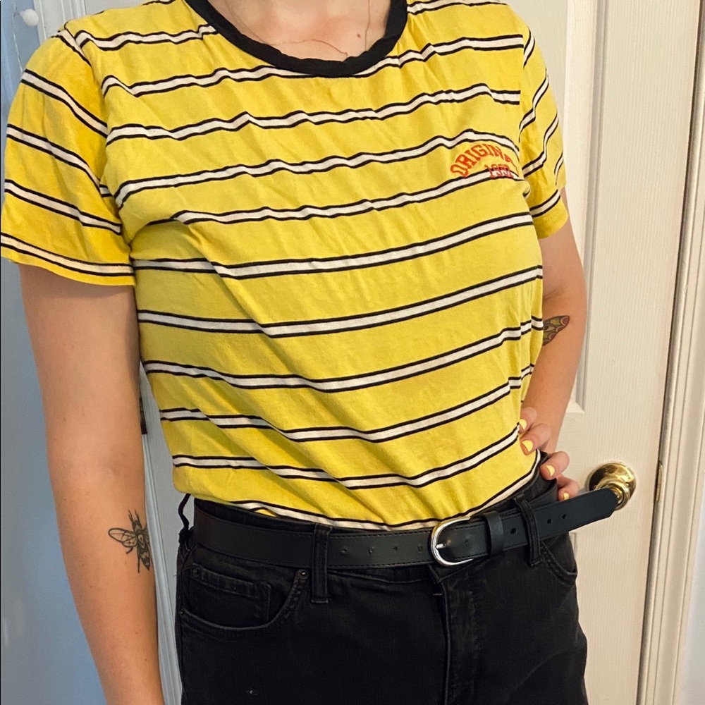 Striped Graphic T-Shirt Vintage
